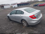 2012 Honda Civic Lx Silver vin: 2HGFB2F50CH520946