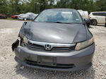 2012 Honda Civic Lx Gray vin: 2HGFB2F50CH561870