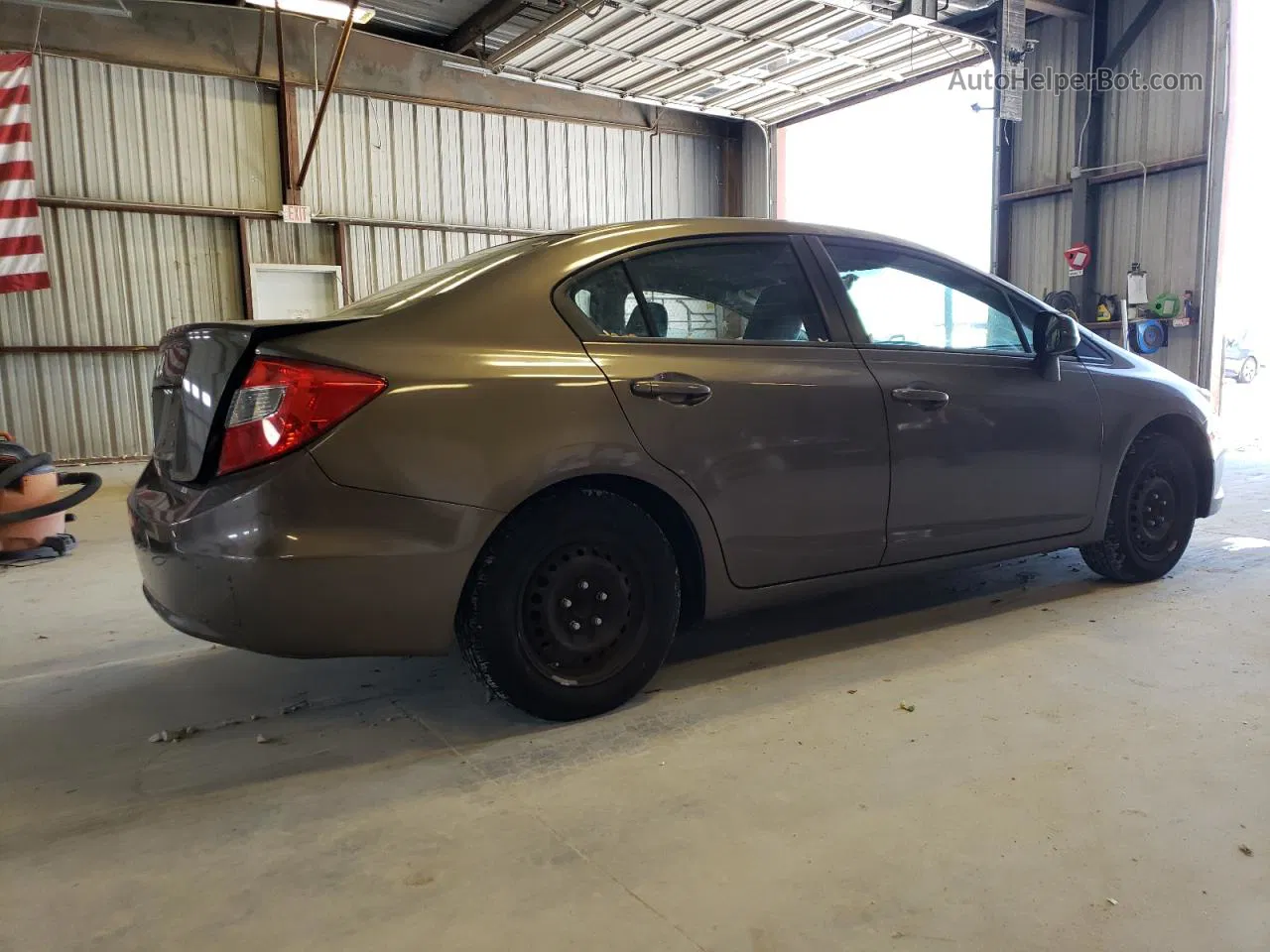 2012 Honda Civic Lx Tan vin: 2HGFB2F50CH578054