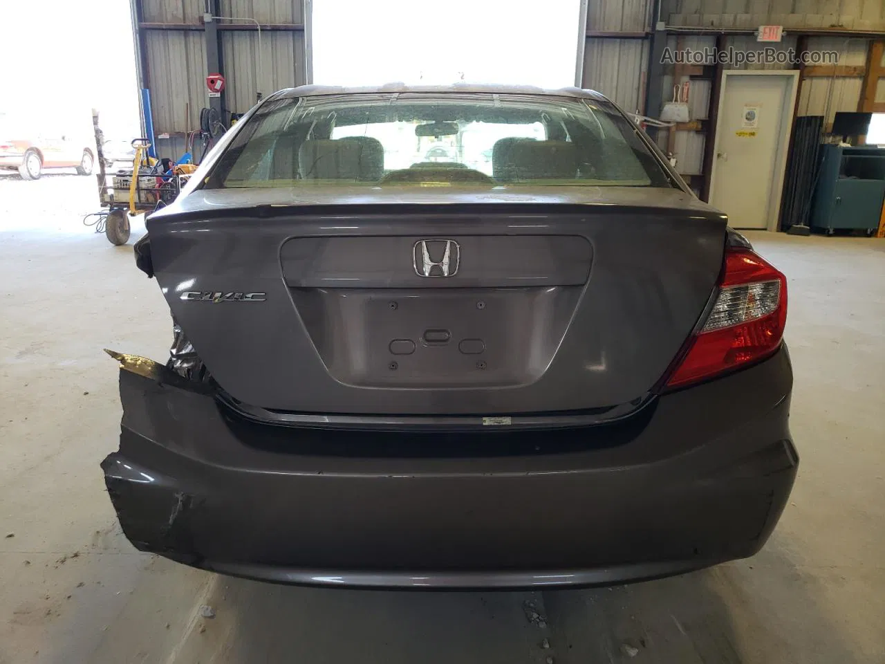 2012 Honda Civic Lx Tan vin: 2HGFB2F50CH578054