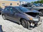 2012 Honda Civic Lx Gray vin: 2HGFB2F50CH587773