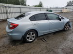 2012 Honda Civic Lx Blue vin: 2HGFB2F50CH597557