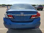 2013 Honda Civic Lx Blue vin: 2HGFB2F50DH525940