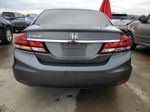 2013 Honda Civic Lx Gray vin: 2HGFB2F50DH538753