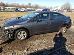 2013 Honda Civic Lx Серый vin: 2HGFB2F50DH539532