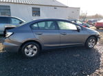 2013 Honda Civic Lx Gray vin: 2HGFB2F50DH539532