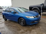 2013 Honda Civic Lx Синий vin: 2HGFB2F50DH549641