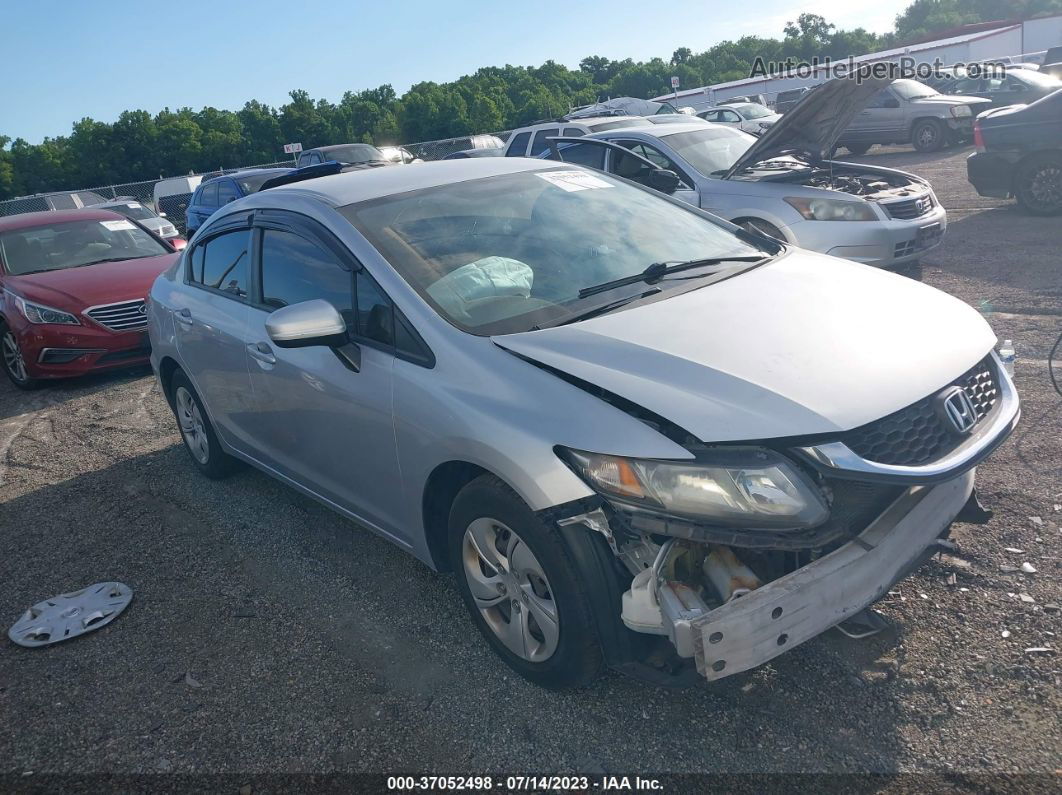 2014 Honda Civic Sedan Lx Silver vin: 2HGFB2F50EH516088