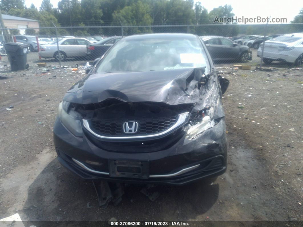 2014 Honda Civic Sedan Lx Black vin: 2HGFB2F50EH522604