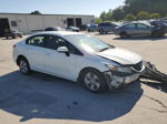 2014 Honda Civic Lx White vin: 2HGFB2F50EH528886