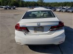 2014 Honda Civic Lx White vin: 2HGFB2F50EH528886