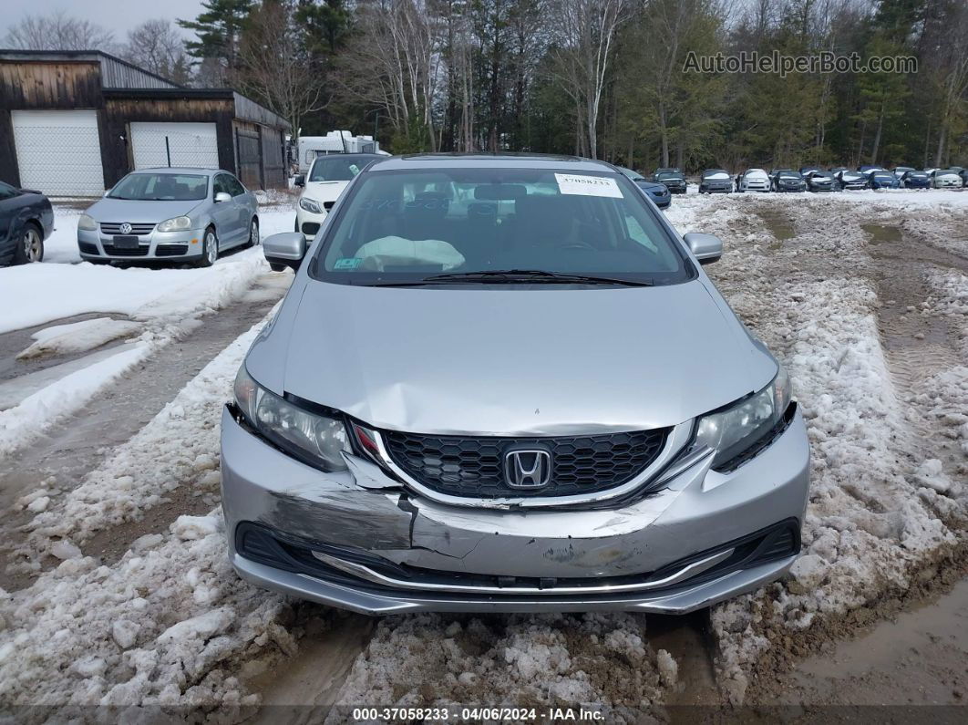 2015 Honda Civic Lx Silver vin: 2HGFB2F50FH006535