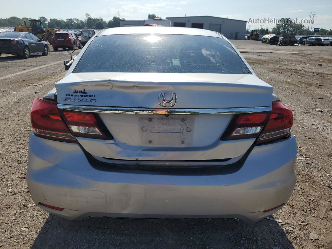 2015 Honda Civic Lx Silver vin: 2HGFB2F50FH560559