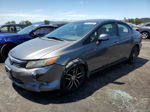 2012 Honda Civic Lx Charcoal vin: 2HGFB2F51CH301199