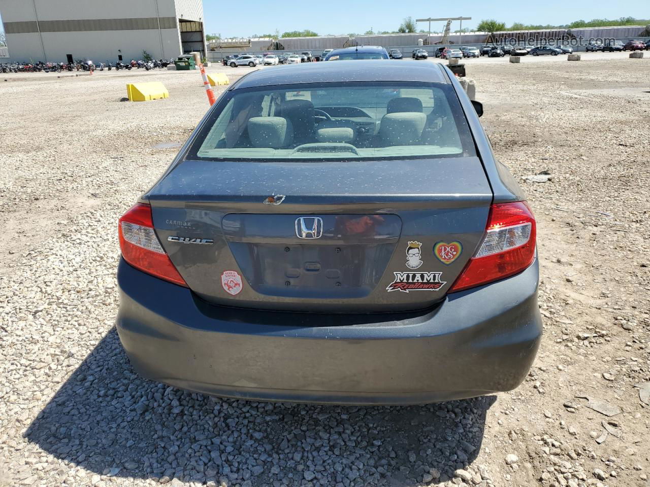 2012 Honda Civic Lx Silver vin: 2HGFB2F51CH571937