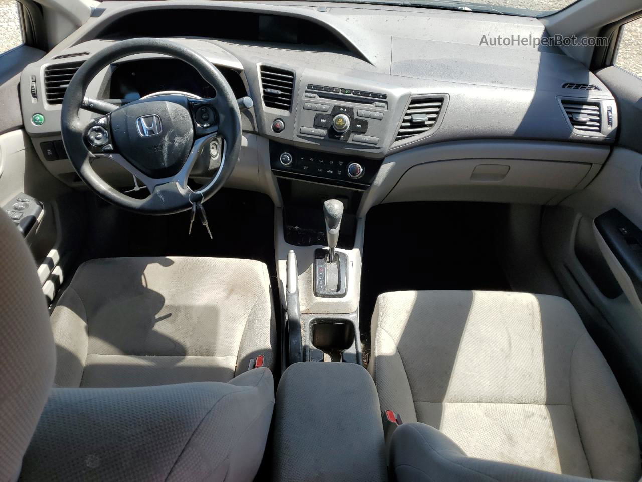 2012 Honda Civic Lx Серебряный vin: 2HGFB2F51CH571937