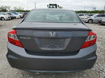 2012 Honda Civic Lx Gray vin: 2HGFB2F51CH586468