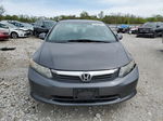 2012 Honda Civic Lx Gray vin: 2HGFB2F51CH586468