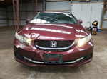 2013 Honda Civic Lx Red vin: 2HGFB2F51DH021638