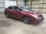 2013 Honda Civic Lx Red vin: 2HGFB2F51DH021638