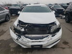 2013 Honda Civic Lx White vin: 2HGFB2F51DH552421