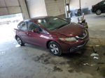 2013 Honda Civic Lx Burgundy vin: 2HGFB2F51DH584060