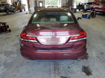 2013 Honda Civic Lx Burgundy vin: 2HGFB2F51DH584060