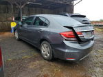 2013 Honda Civic Lx Gray vin: 2HGFB2F51DH586617