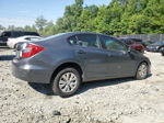 2012 Honda Civic Lx Gray vin: 2HGFB2F52CH318934