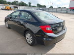 2012 Honda Civic Lx Black vin: 2HGFB2F52CH327990