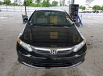 2012 Honda Civic Lx Black vin: 2HGFB2F52CH500276