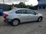 2012 Honda Civic Lx Silver vin: 2HGFB2F52CH574622