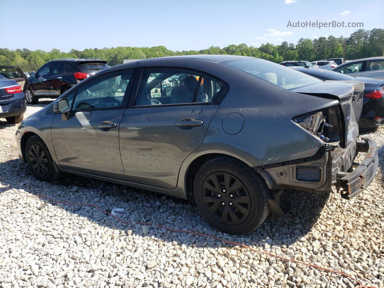 2012 Honda Civic Lx Brown vin: 2HGFB2F52CH597298