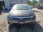 2012 Honda Civic Lx Коричневый vin: 2HGFB2F52CH597298