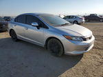 2012 Honda Civic Lx Silver vin: 2HGFB2F52CH599312