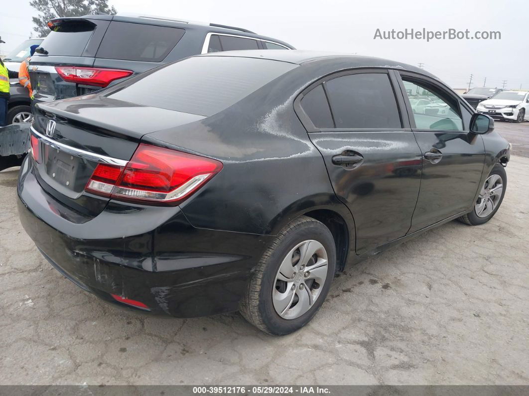 2013 Honda Civic Lx Черный vin: 2HGFB2F52DH516771