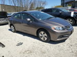 2013 Honda Civic Lx Коричневый vin: 2HGFB2F52DH548359