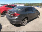 2013 Honda Civic Lx Gray vin: 2HGFB2F52DH599442