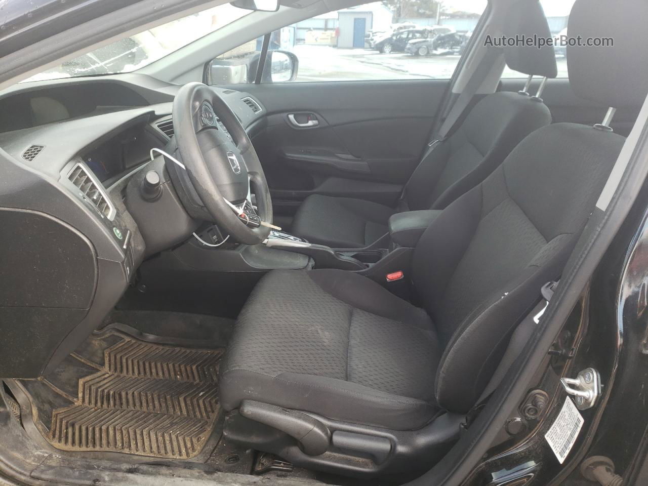 2015 Honda Civic Lx Черный vin: 2HGFB2F52FH517437