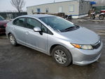 2012 Honda Civic Lx Silver vin: 2HGFB2F53CH310261