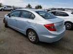 2012 Honda Civic Lx Silver vin: 2HGFB2F53CH599402