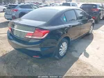 2013 Honda Civic Lx Black vin: 2HGFB2F53DH301979