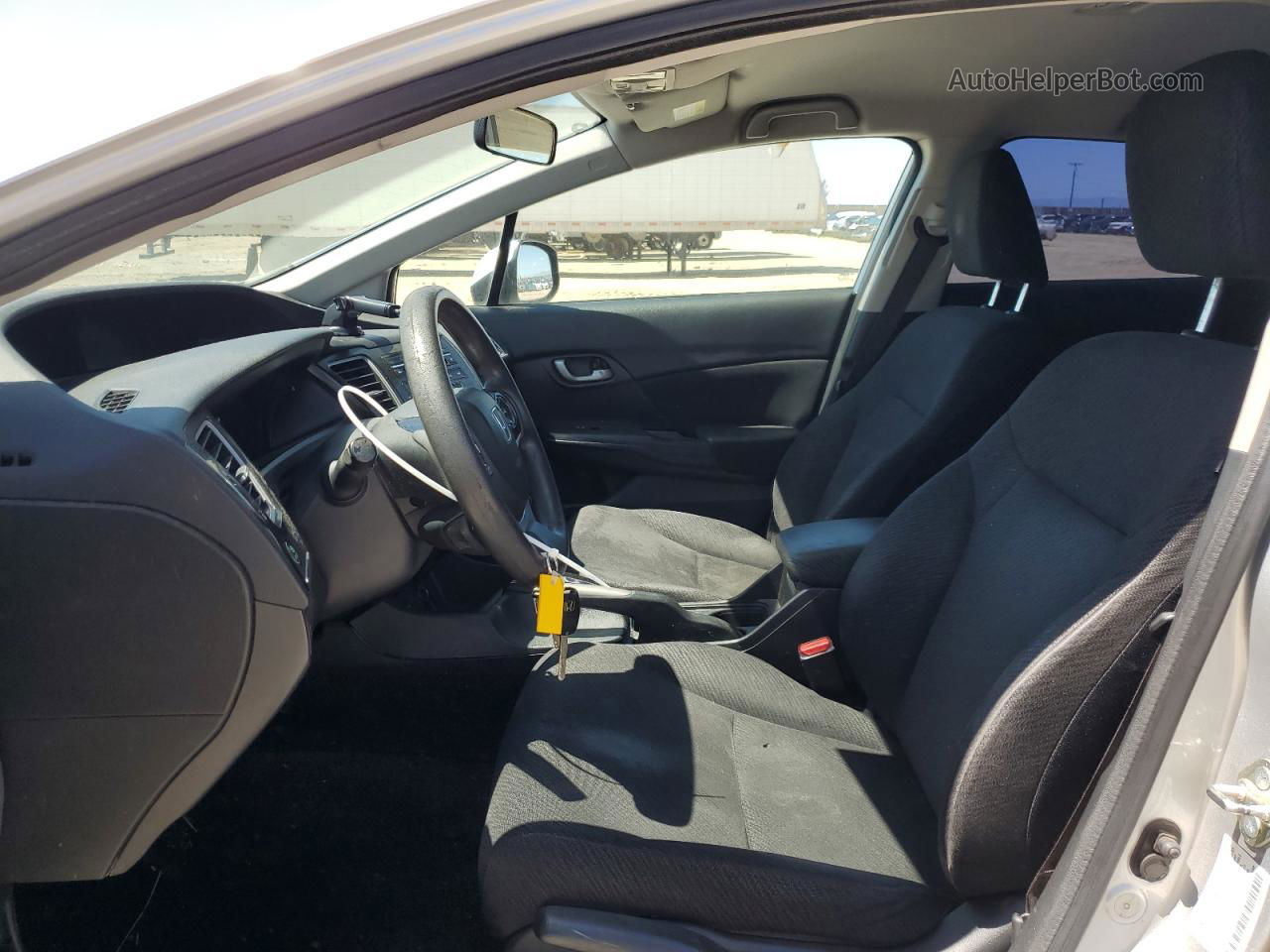 2013 Honda Civic Lx Серебряный vin: 2HGFB2F53DH528718