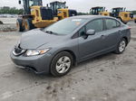 2013 Honda Civic Lx Gray vin: 2HGFB2F53DH562464