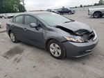 2013 Honda Civic Lx Gray vin: 2HGFB2F53DH562464