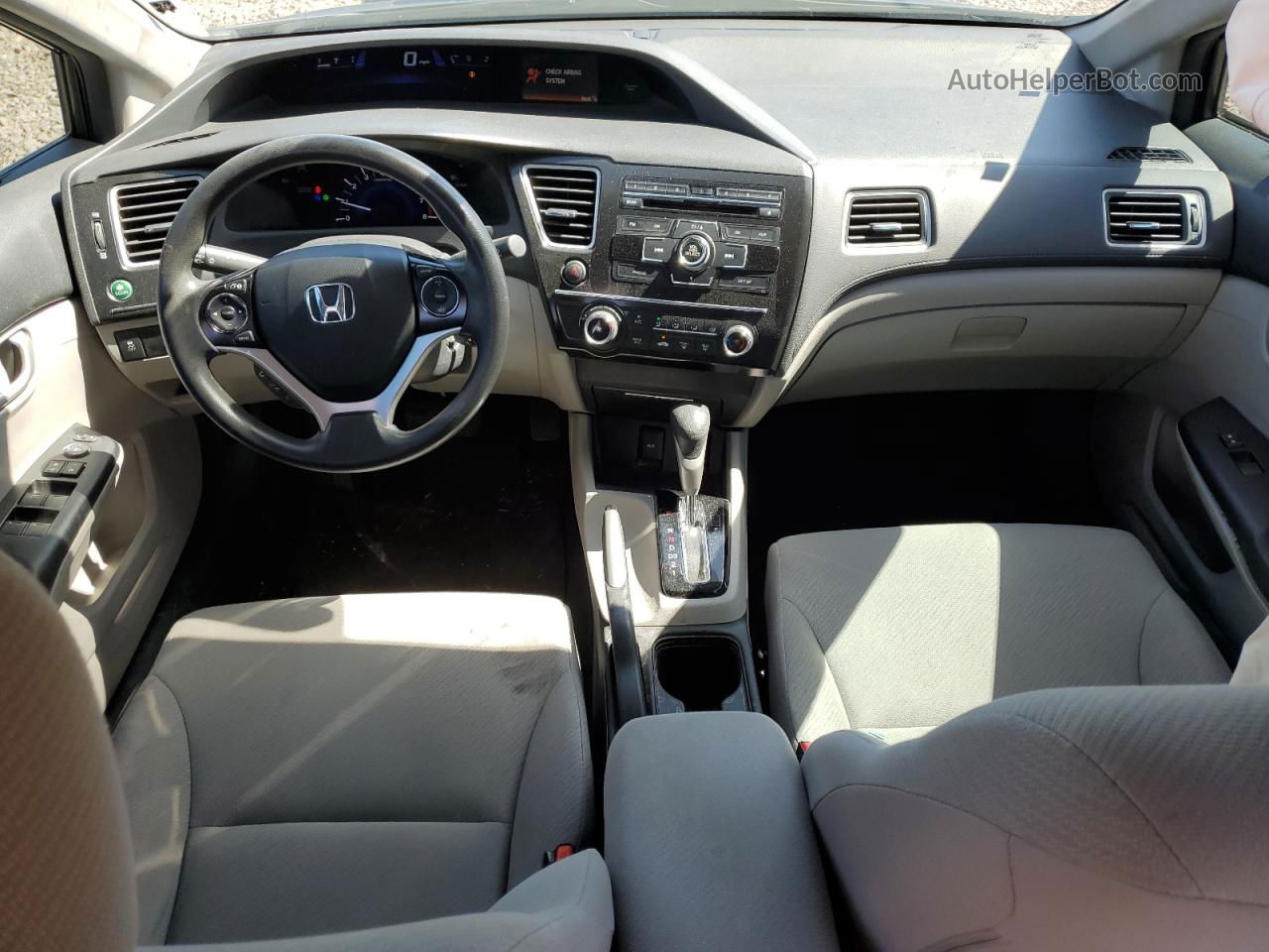 2013 Honda Civic Lx Серый vin: 2HGFB2F53DH565459