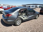 2013 Honda Civic Lx Gray vin: 2HGFB2F53DH565459