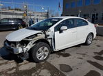 2013 Honda Civic Lx Белый vin: 2HGFB2F53DH601330