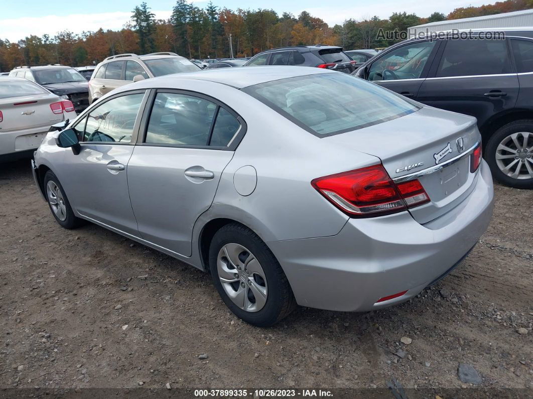 2014 Honda Civic Sedan Lx Silver vin: 2HGFB2F53EH517493