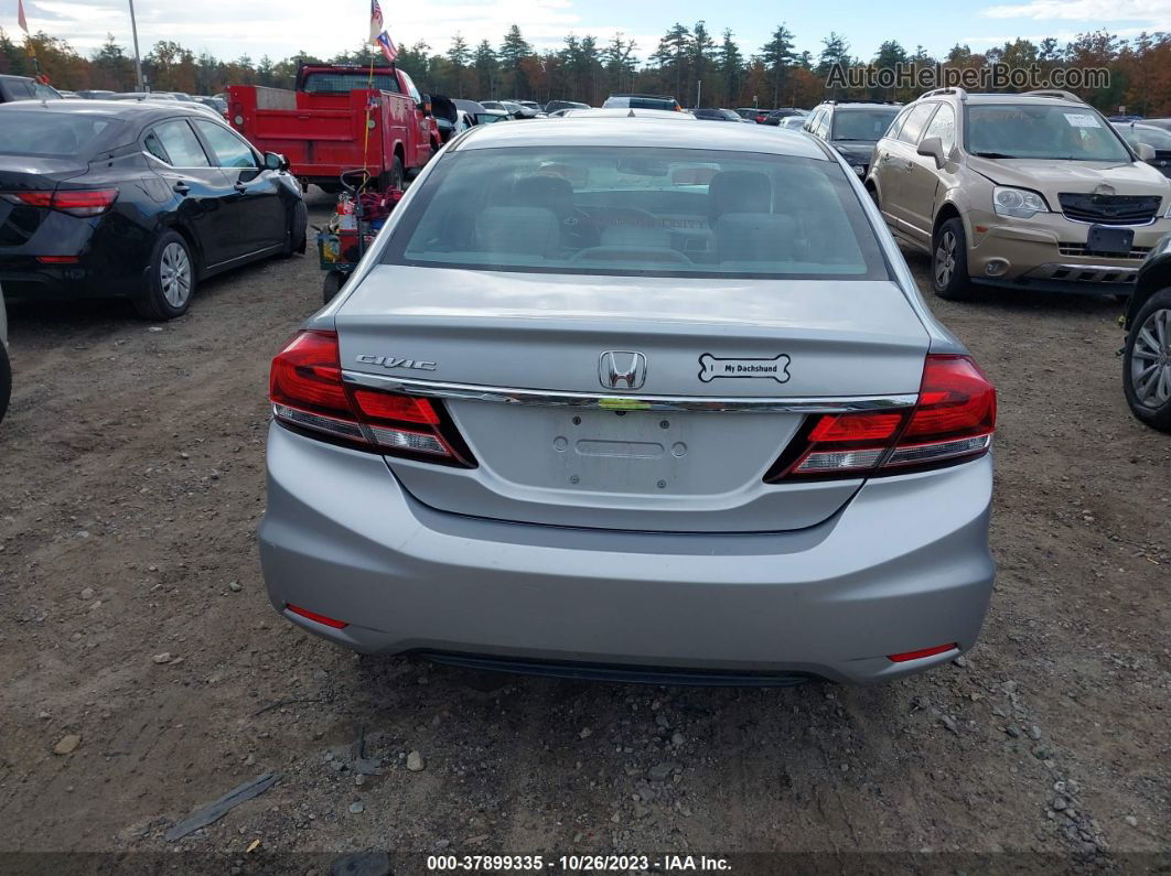 2014 Honda Civic Sedan Lx Silver vin: 2HGFB2F53EH517493